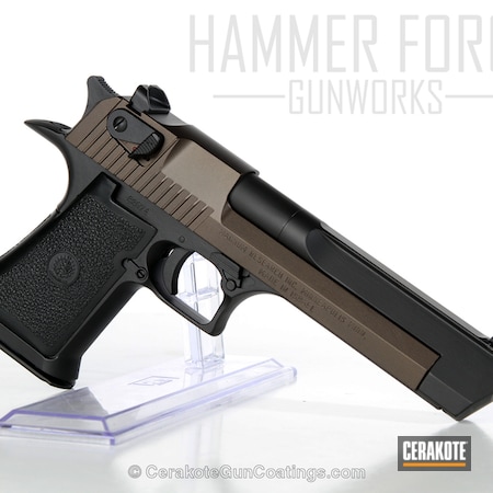 Powder Coating: Graphite Black H-146,Midnight Bronze H-294,Two Tone,Handguns,Pistol,Desert Eagle,IMI