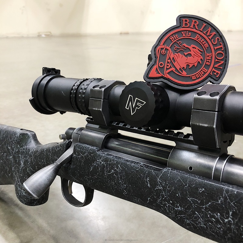 Valor Riflewerks Bolt Action Rifle in a Custom Cerakote Finish by DAVID SETH | Cerakote
