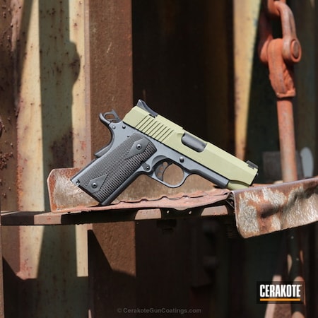 Powder Coating: Graphite Black H-146,Compact,Kimber,Pistol,Noveske Bazooka Green H-189,Sniper Grey H-234