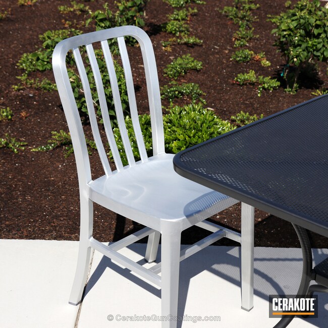 Cerakoted Aluminum Chair With Mc-5100 Cerakote Clear