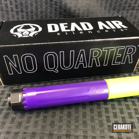 Powder Coating: Zombie Green H-168,LOLLYPOP PURPLE C-163,Silencer,More Than Guns