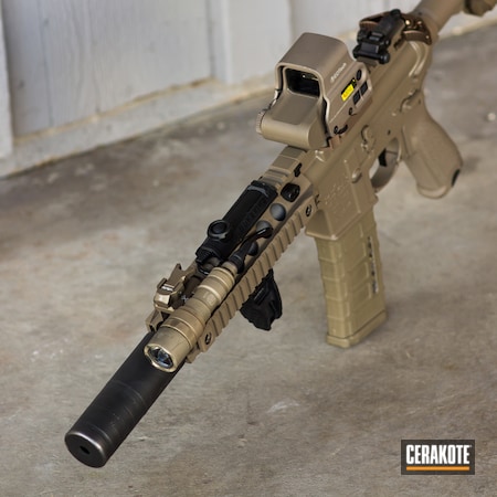 Powder Coating: Tactical Rifle,.300 Blackout,Bravo Company USA,MAGPUL® FLAT DARK EARTH H-267