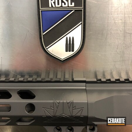 Powder Coating: Graphite Black H-146,AR-15,Maple Ridge Armouries