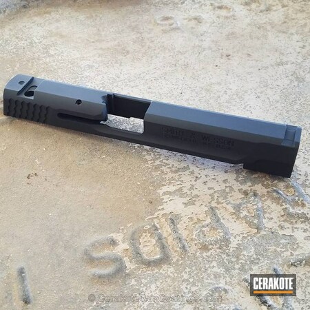 Powder Coating: Slide,Graphite Black H-146,Smith & Wesson
