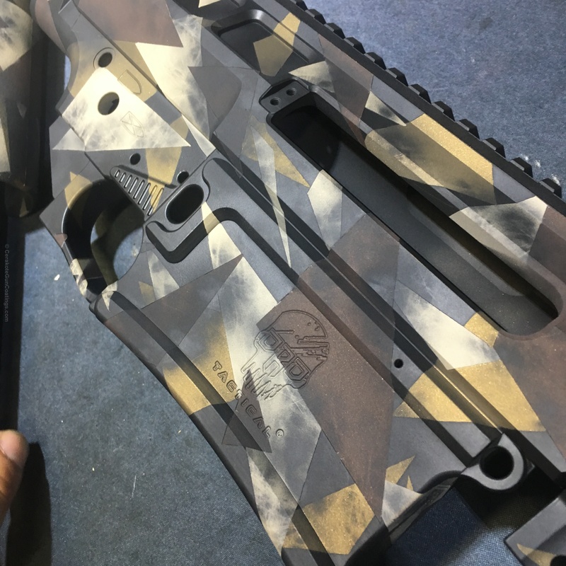Long Range Tactical Rifle in a Custom Splinter Camo Finish by STEVE ...