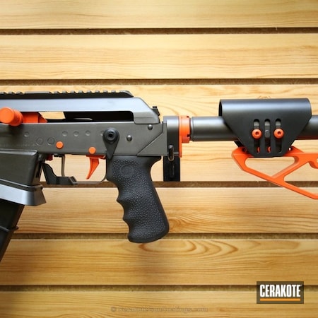 Powder Coating: Hunter Orange H-128,VEPR-12,Two Tone,Shotgun,Vepr