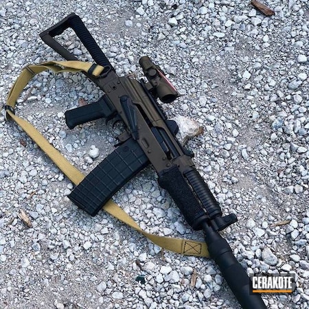 Powder Coating: Graphite Black H-146,Midnight Bronze H-294,Two Tone,AK Rifle