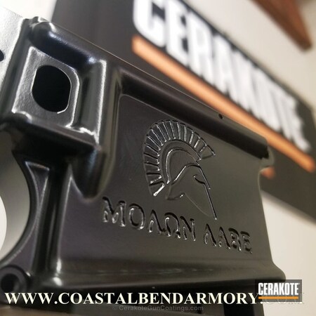 Powder Coating: Graphite Black H-146,Molanlabe,Tactical Rifle,AR15 Builders Kit,Dont Tread On Me