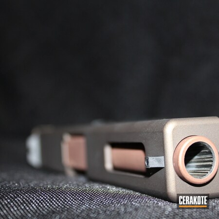 Powder Coating: Midnight Bronze H-294,Glock,Pistol