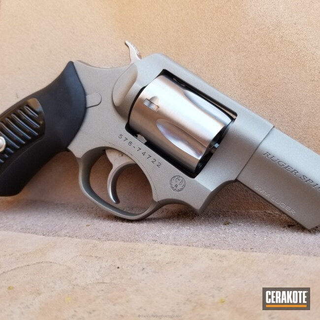 Cerakoted Ruger Sp101 Revolver Coated In H-150 Savage Stainless