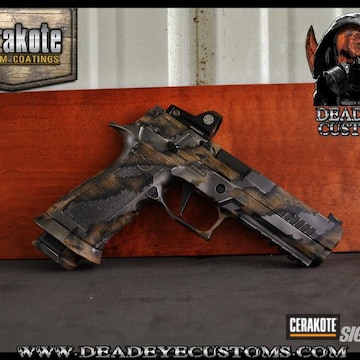 Cerakoted Sig Sauer Handgun Cerakoted In A Custom Mix And Custom Design