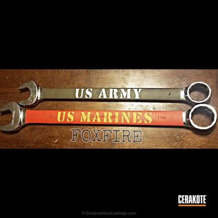 Powder Coating: Tools,Marines,Snap-on,Snow White H-136,US Army,Gold H-122,USMC Red H-167,MAGPUL® O.D. GREEN H-232,More Than Guns