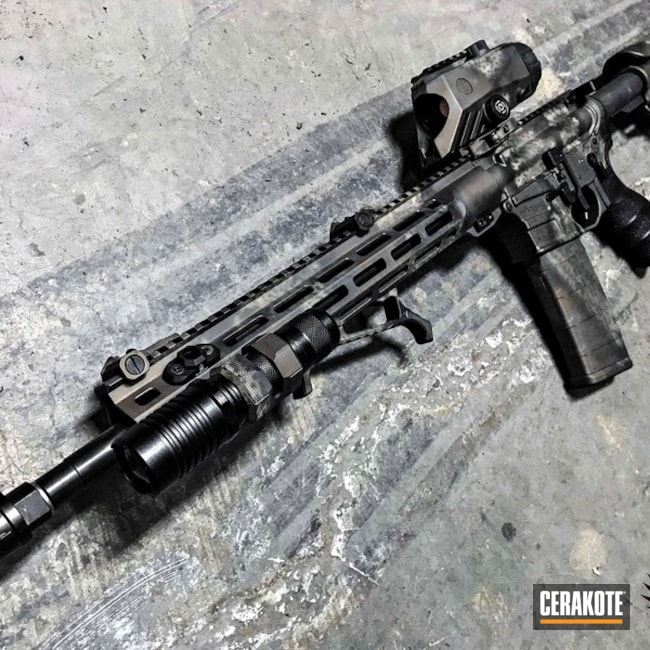 Cerakoted: Savage Arms,Graphite Black H-146,Desert Sand H-199,Burnt Bronze H-148,Tactical Rifle,Urban Camo,Optics