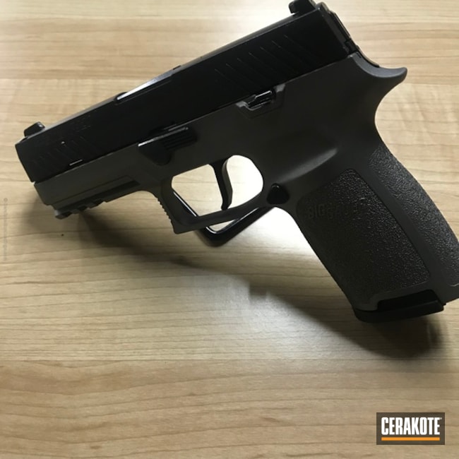 Cerakoted: Gun Metal Grey H-219,Pistol,Sig Sauer