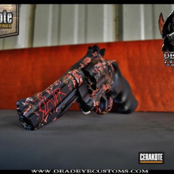 Cerakoted Revolver Done In A Custom Cerakote Finish