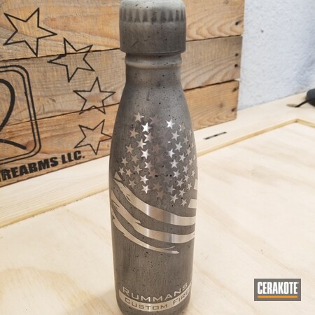 Powder Coating: Graphite Black H-146,Bright Nickel H-157,Water Bottle,Battleworn,More Than Guns