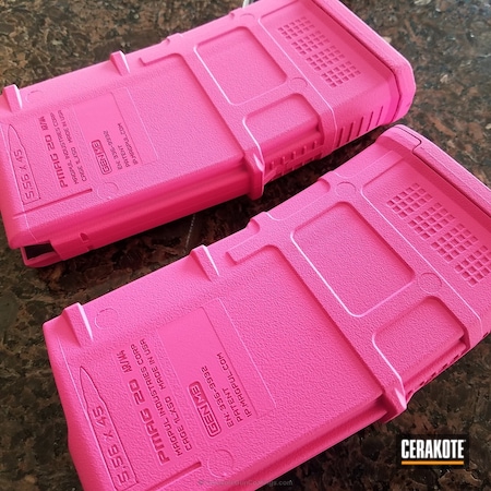 Powder Coating: Magazine,Gun Parts,Prison Pink H-141