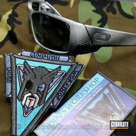 Powder Coating: Sunglasses,Bright White H-140,Armor Black H-190,Oakley Gascan,More Than Guns,Oakley