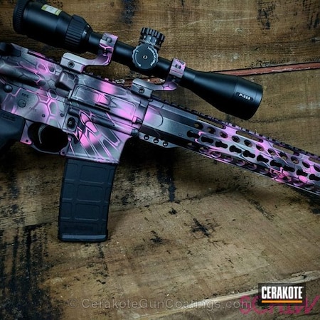 Powder Coating: Graphite Black H-146,Pink Kryptek,Tactical Rifle,Stainless H-152,AR-15,Prison Pink H-141,Kryptek