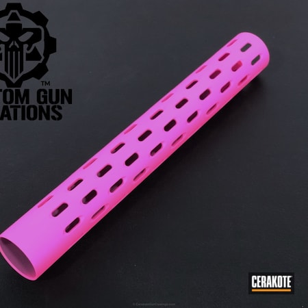 Powder Coating: S.H.O.T,Solid Tone,Handguard,Prison Pink H-141