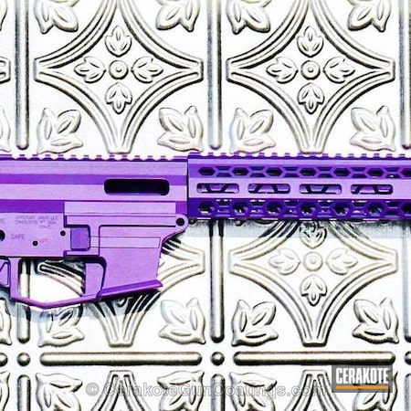 Powder Coating: Bright Purple H-217,AR-15,Upper / Lower / Handguard
