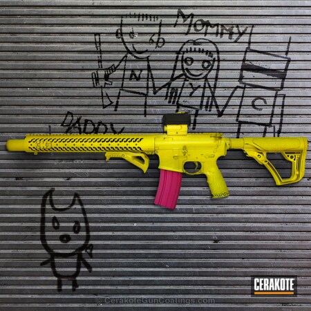Powder Coating: Electric Yellow H-166,Tactical Rifle
