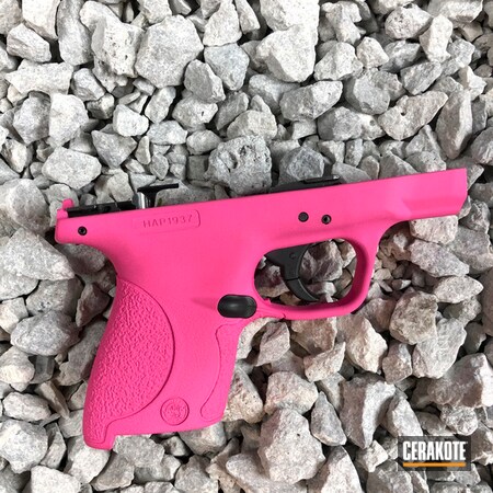 Powder Coating: Frame,Handguns,Pistol,Prison Pink H-141