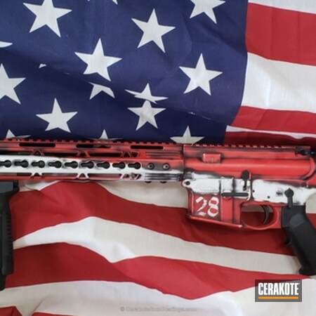 Powder Coating: Graphite Black H-146,Stormtrooper White H-297,Anderson Mfg.,USMC Red H-167,Tactical Rifle