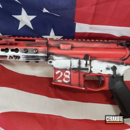 Powder Coating: Graphite Black H-146,Stormtrooper White H-297,Anderson Mfg.,USMC Red H-167,Tactical Rifle