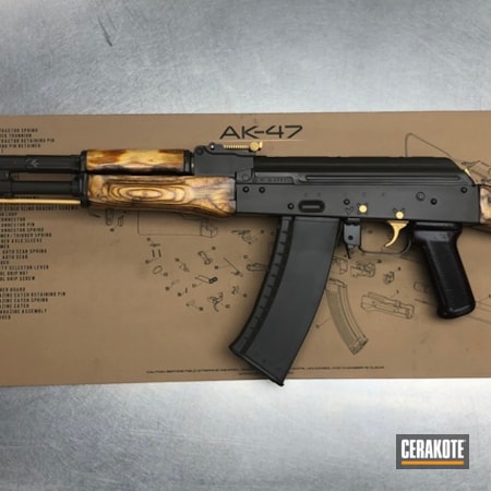 Powder Coating: AK-47,AKM,AK-74,Gold H-122,Tactical Rifle,AK Rifle