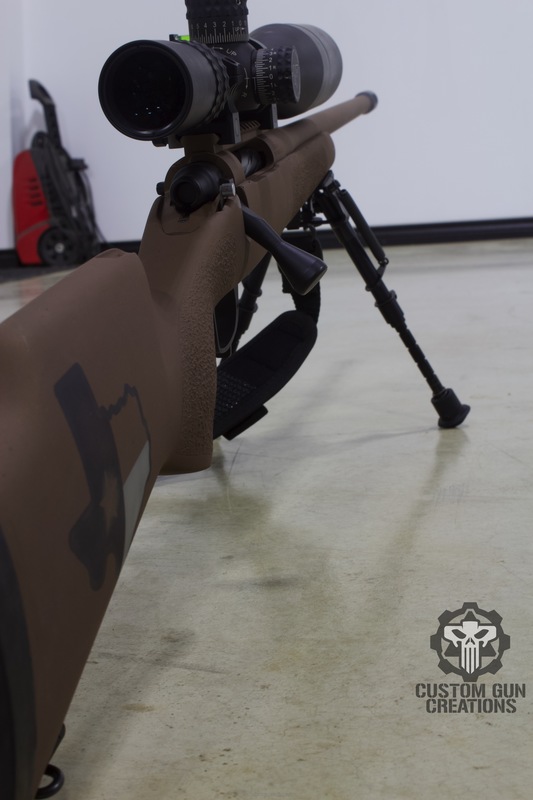 Remington 700 finished in H-212 and H-148 | Cerakote