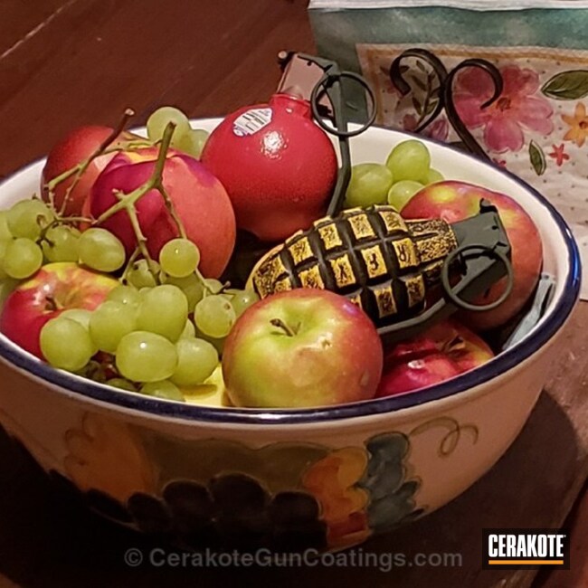 Cerakoted Having Some Fun With Cerakote And Dangerous Fruit