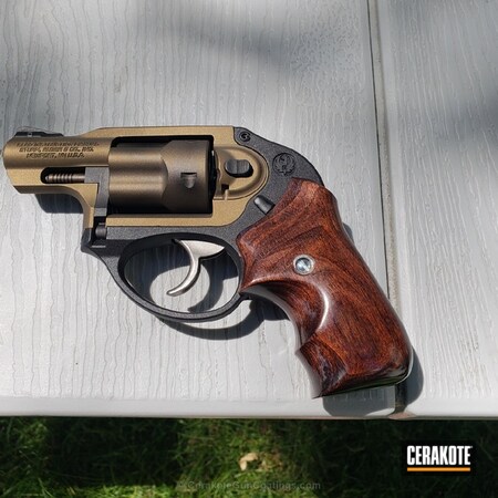 Powder Coating: Graphite Black H-146,Revolver,Ruger,Burnt Bronze H-148