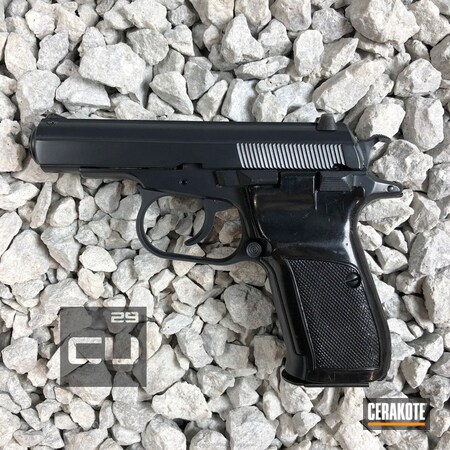 Powder Coating: Pistol,Midnight E-110,Armor Black H-190
