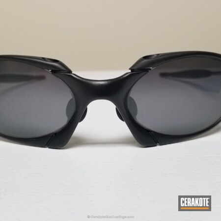 Powder Coating: Sunglasses,Graphite Black H-146,More Than Guns,Oakley