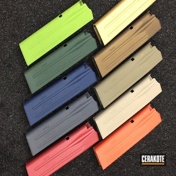 Cerakoted Magazines In A Variety Of Cerakote Colors