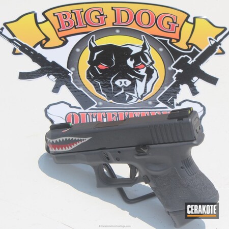 Powder Coating: Bright White H-140,Glock,Pistol,Glock 23,Shark Mouth,Sniper Grey H-234,Warthog,FIREHOUSE RED H-216,40cal