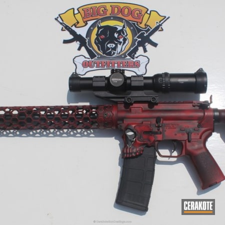 Powder Coating: Bright White H-140,5.56,Spike's Tactical The Jack,Spike's Tactical,.223,Spikes Jack Lower,Jack,FIREHOUSE RED H-216,AR-15,Rifle,Marvel Comic,Deadpool,Graphite Black H-146,Tactical Rifle