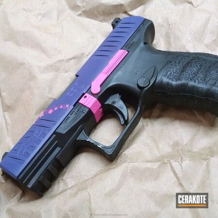 Powder Coating: Wild Purple H-197,SIG™ PINK H-224,Pistol,Walther,Walther PPQ,Prison Pink H-141