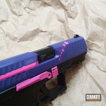 Powder Coating: Wild Purple H-197,SIG™ PINK H-224,Pistol,Walther,Walther PPQ,Prison Pink H-141