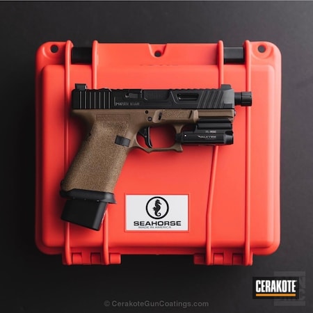 Powder Coating: MAD Black,Graphite Black H-146,Glock,Two Tone,Cerakote Elite Series,Handguns,Pistol