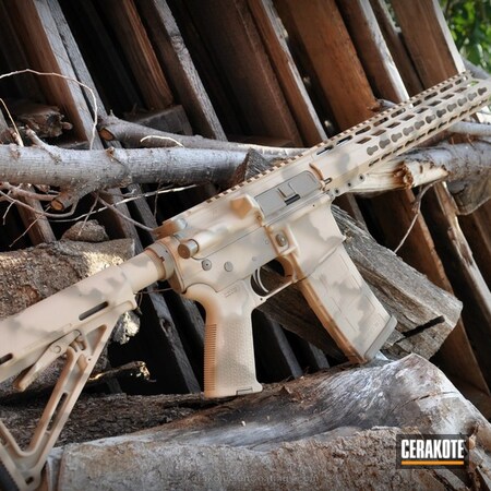 Powder Coating: DESERT SAND H-199,Camo,Tactical Rifle,Flat Dark Earth H-265,Freehand Camo