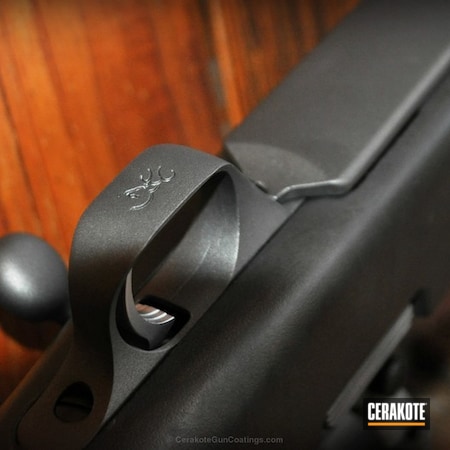 Powder Coating: Hunting Rifle,Tungsten H-237,Bolt Action Rifle,Browning