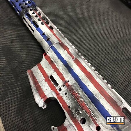 Powder Coating: Bright White H-140,NRA Blue H-171,Thin Blue Line,American Flag,FIREHOUSE RED H-216,AR-15,Distressed American Flag
