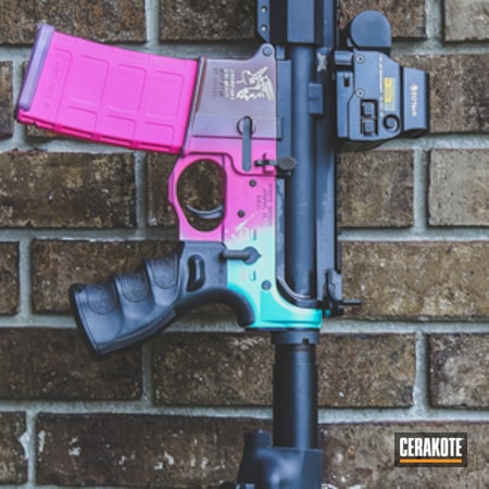 Powder Coating: AR Pistol,Snowflake,Spikes,Bright Purple H-217,Tactical Rifle,Robin's Egg Blue H-175,Prison Pink H-141