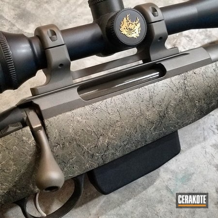 Powder Coating: HAZEL GREEN H-204,Custom Color,Corrosion Protection,.300 Winchester Magnum,Mil Spec O.D. Green H-240,Hunting Rifle,Tikka,Rex Silentium,Bolt Action Rifle,Hunting