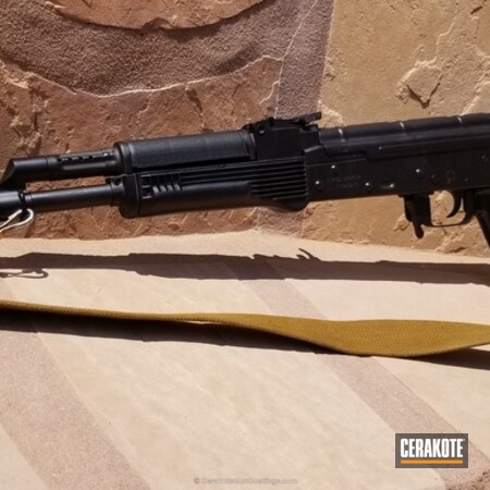 Powder Coating: Graphite Black H-146,AK Rifle,Solid Tone