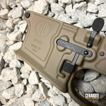 Cerakoted Complete Pws Lower Receiver Coated In H-267 Magpul Flat Dark Earth