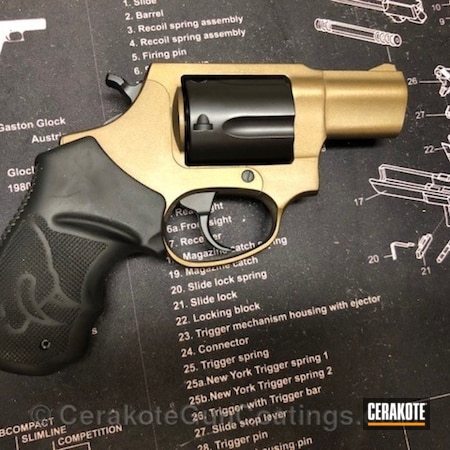 Powder Coating: Graphite Black H-146,Revolver,Taurus,Burnt Bronze H-148,Taurus Revolver,Taurus 605