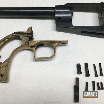 Cerakoted Ruger Revolver Restoration Done In Cerakote Sniper Grey And Midnight Blue
